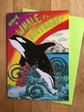 Have A Whale Of A Birthday Card