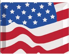 Patriotic Serving Tray
