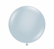 Tuftex 24" Uninflated Latex • 25 Count Bag • Blue, Fog