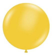 Tuftex 36" Uninflated Latex • 1 Count • Warm, Goldenrod