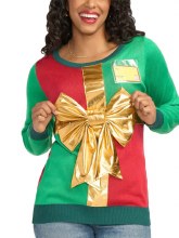 Xmas Sweater Present Adult XS
