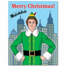 Elf Merry Christmas Card
