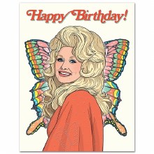 Dolly Parton Happy Birthday Card