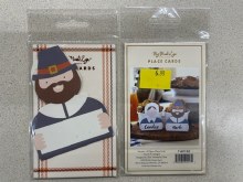 Pilgrim Harvest Place Cards • 8 Count