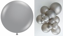 BllnBag 24" Metallic Silver