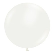 Tuftex 24" Uninflated Latex • 25 Count Bag • Neutral, White