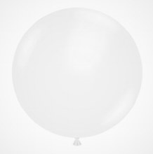 Tuftex 36" Uninflated Latex • 1 Count • Neutral, White