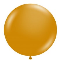 Tuftex 17" Uninflated Latex • 50 Count Bag • Neutral, Gold