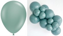 Tuftex 17" Uninflated Latex • 50 Count Bag • Green, Willow