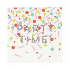 PARTY TIME! Confetti Napkins