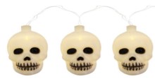 String Lights Skull 10ct