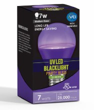 UV LED Party Bulb Blacklight 7 Watt