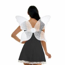 Fairy Wings White Lace