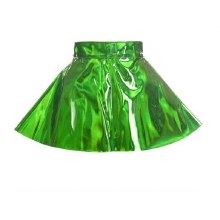 Skirt Holographic Green L