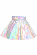 Skirt Holographic Silver LG