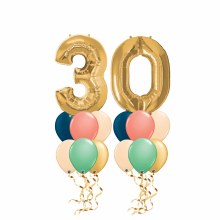 Age Celebration • Double Digits Balloon Bouquets