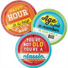 Old Age Asst 7in Plates