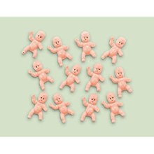 Baby Favors Plastic White 144ct
