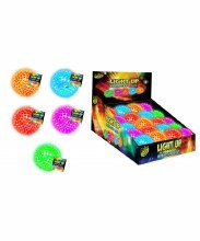 Ball Light Up Spikey Asst