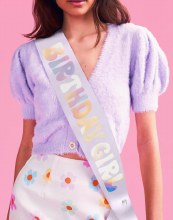 Sash Bitchday Girl Lvndr w/Pin