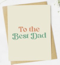 Card to the Best Dad