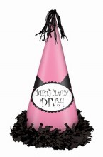 Birthday Diva Cone Hat
