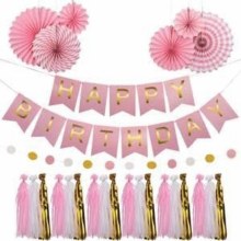 Birthday Garland Kit Pink