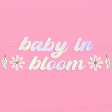 Baby In Bloom Banner 5ft