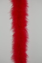 Marabou Feather Boa Red 72"