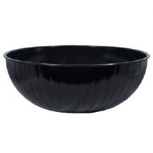 Bowl 192oz Plastic Black Large