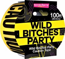 Caution Tape Wild Bitches