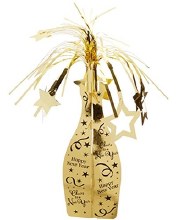 Centerpiece New Years Champagne Bottle 1pc