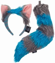 Cheshire Cat Ears and Tail Deluxe