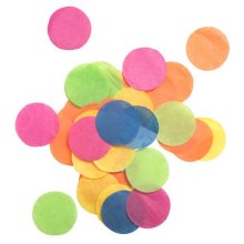 Confetti Tissue Round Mutil