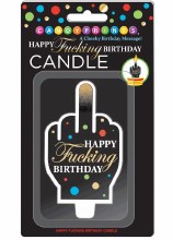 Candle Happy F*ing Birthday FU