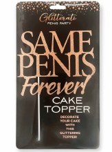 Same Penis Forever Cake Topper