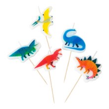 Dinosaur Birthday Candles