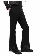 Pant Mens Disco Blk L