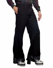 Pant Mens Disco Blk M