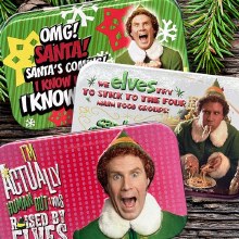 Elf Movie Maple Candy Tins