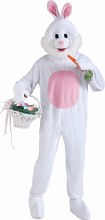 Mascot Bunny Costume White Std