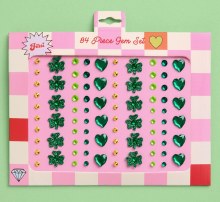 Face Gems St Patricks Day 84pc