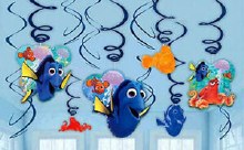 Finding Dory Foil Swirl Decor