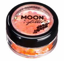 Moon Glitter Chunky Orange 3g