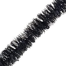 Garland Tinsel Black 9ft