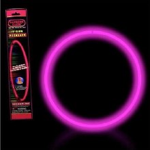 22" Glow Necklace Pink