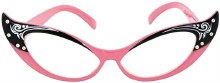 Glasses Vintage Cat Eye Pink