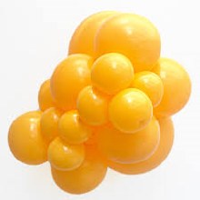 Tuftex 24" Uninflated Latex • 25 Count Bag • Warm, Goldenrod