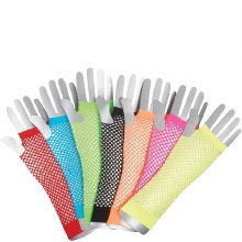 Gloves Long Fishnet Asst