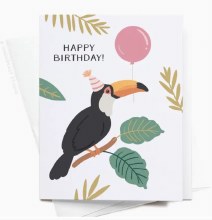 Birthday Card Toucan